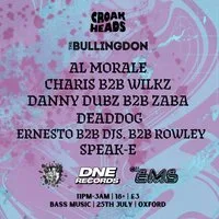 Croakheads: Open Decks at The Bullingdon at The Bullingdon