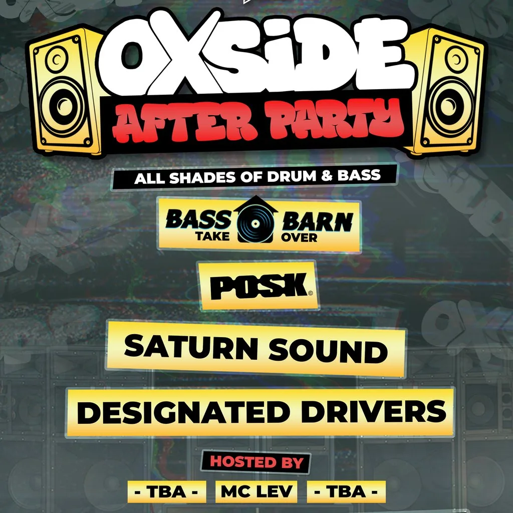 Oxside After Party - All Shades Of Drum & Bass at The Arches Behind Kelseys Leamington Spa