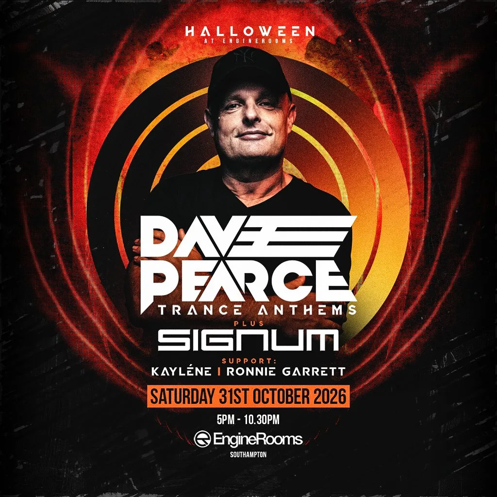 Dave Pearce Trance Anthems Halloween with Signum at EngineRooms