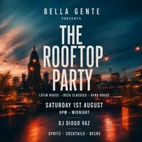 Leeds Rooftop Summer Party - Latin Afro House - Ibiza Classics at The Rooftop Social
