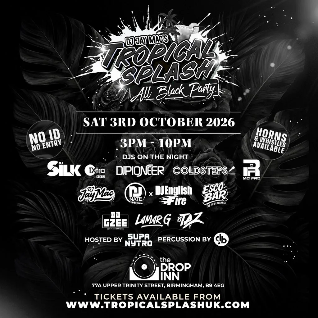 Dj Jay Mac's Tropical Splash All Black Party