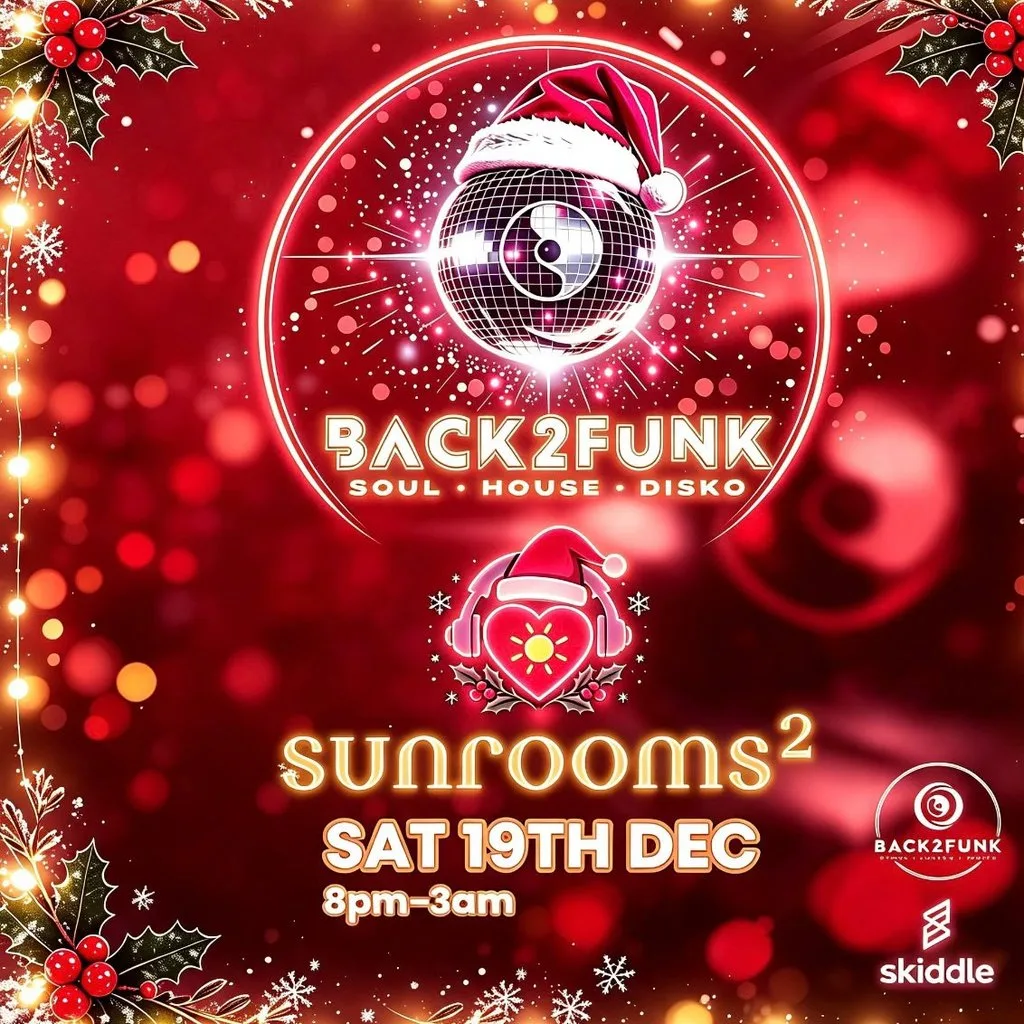 Back2funk Christmas Cracker at Sunrooms2 Southend On Sea