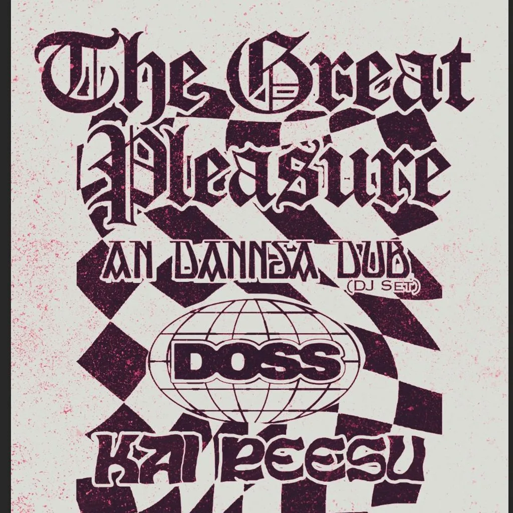 The Great Pleasure w/Kai Reesu, Doss, Tom McGuire, An Dannsa Dub at Glasgow University Union