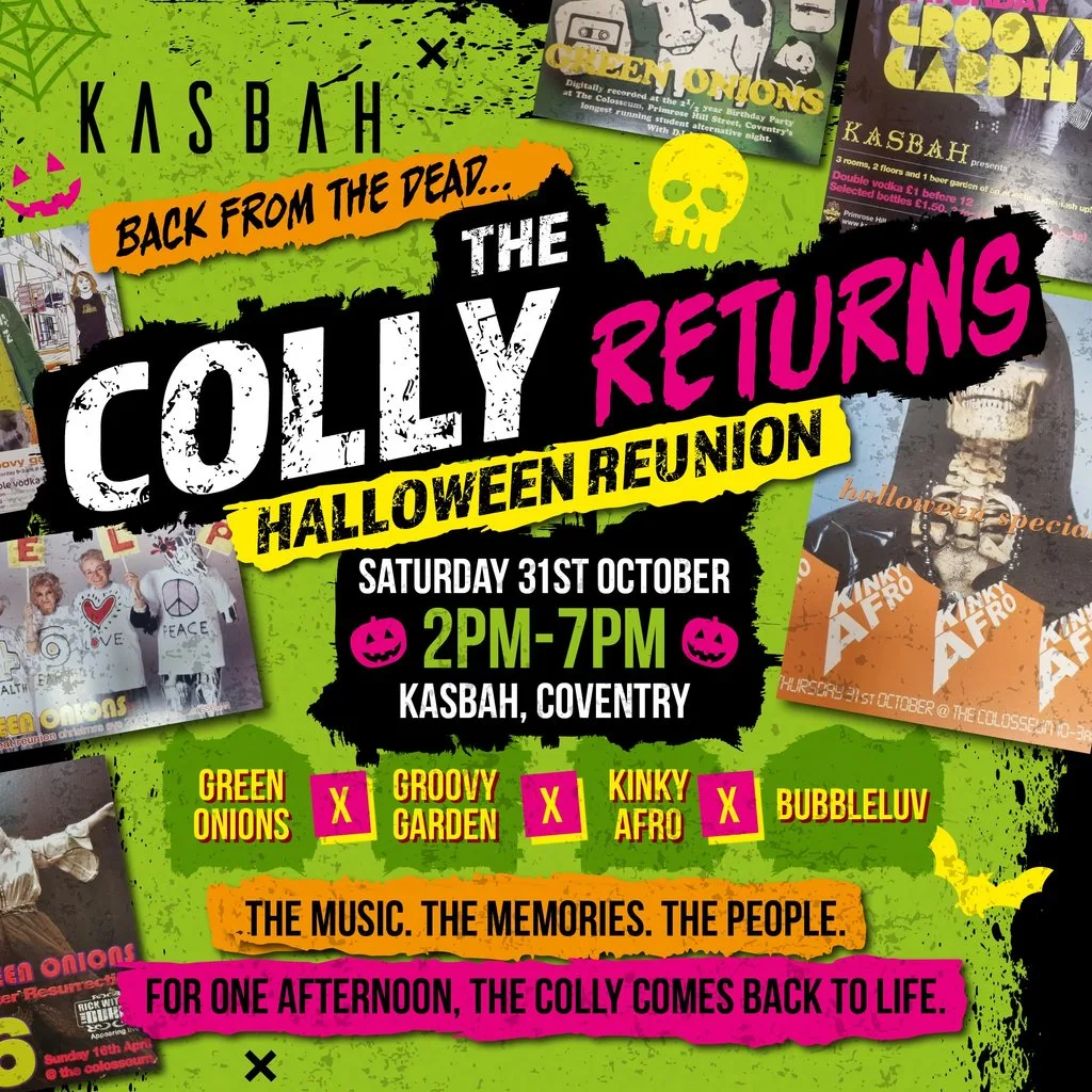 The Colly Returns - Halloween Special Daytime Party at Kasbah
