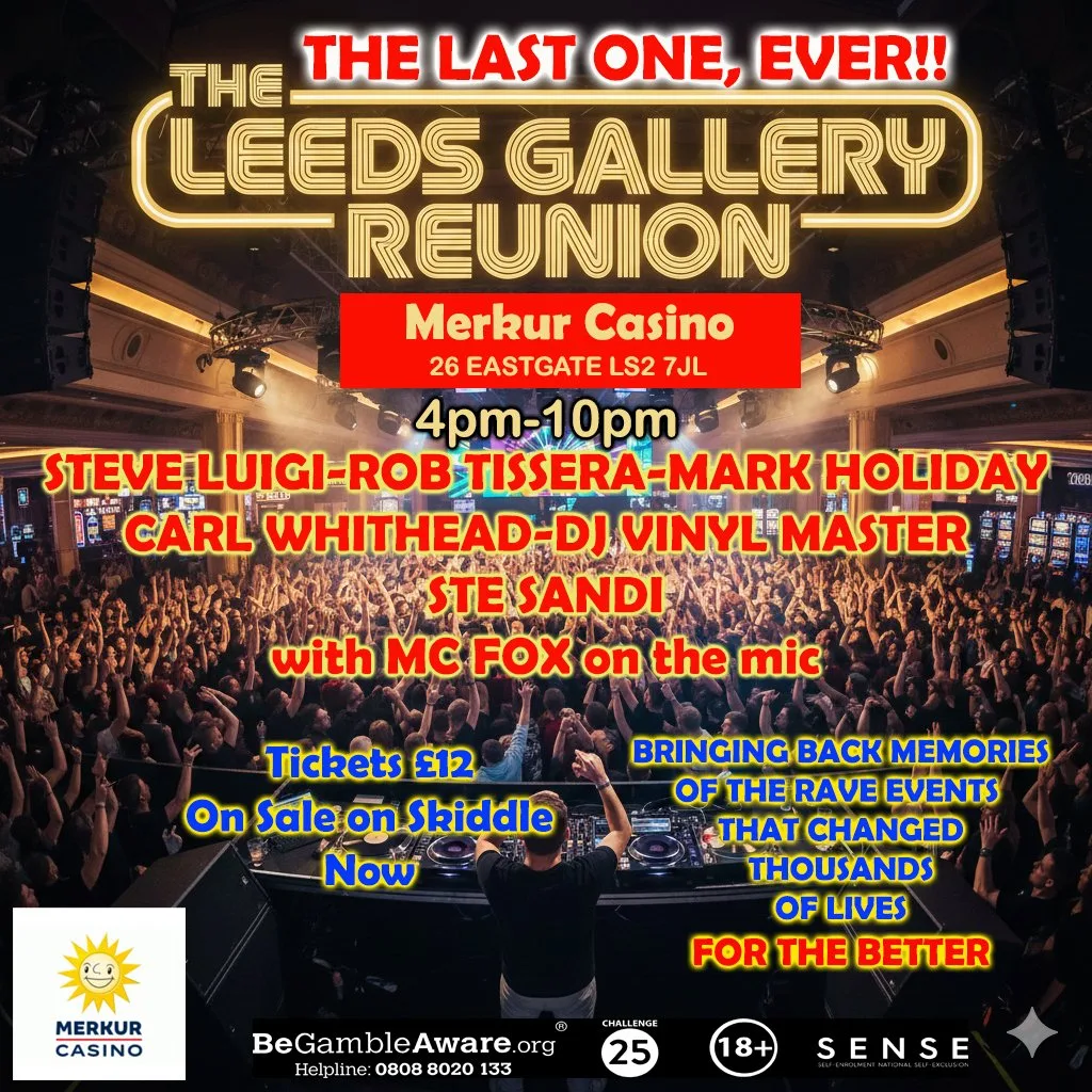 Leeds Gallery Reunion 2026 at Merkur Casino Leeds