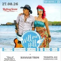Bomba Live: WILLOW HILL (UK Tour) - 27.08.26 - Exeter at Bomba Exeter