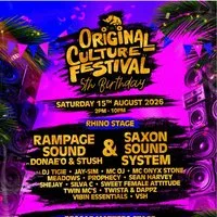 Original Culture Festival 2026 at Priory Country Park Barkers Lane Bedford MK41