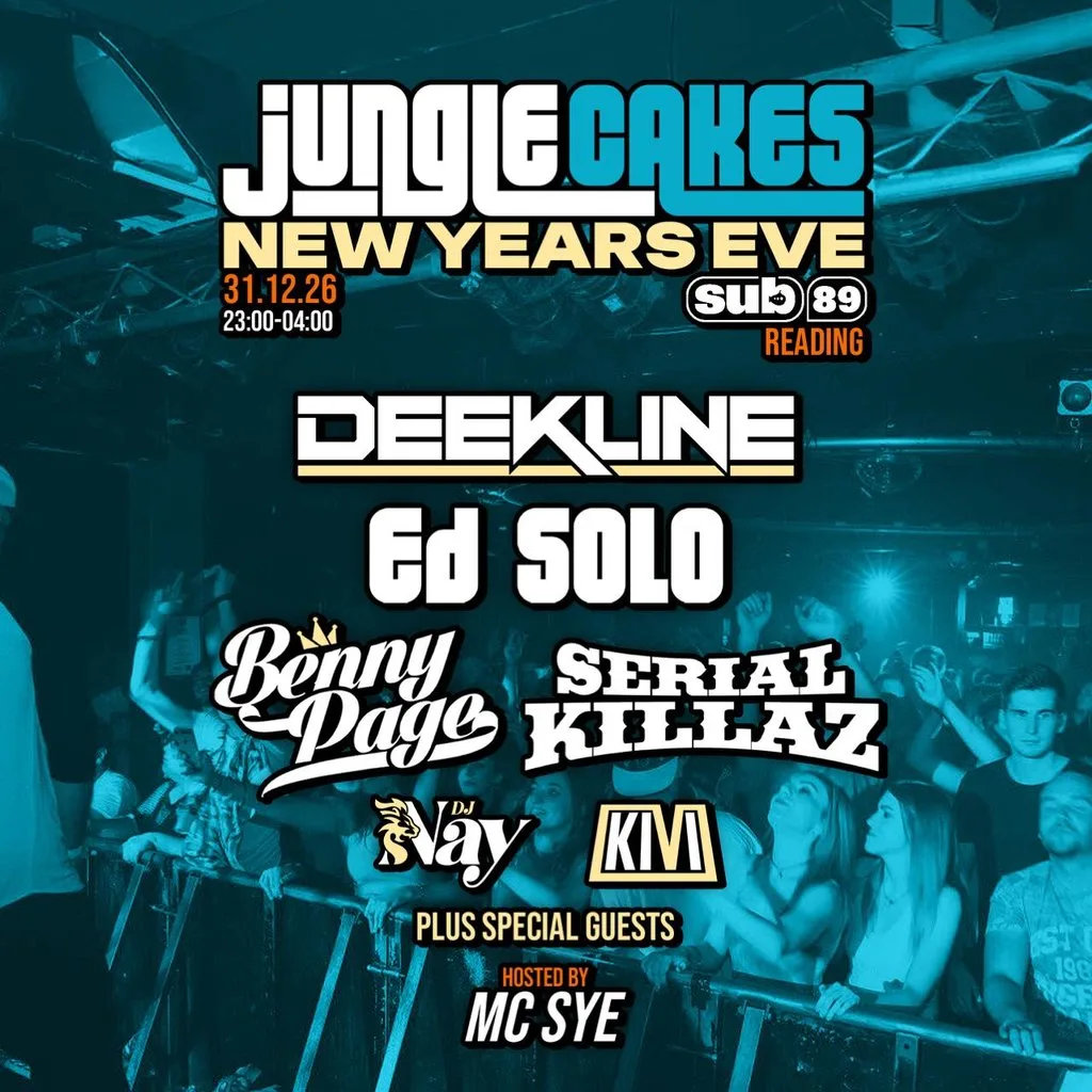 Jungle Cakes NYE - Reading - Sub 89