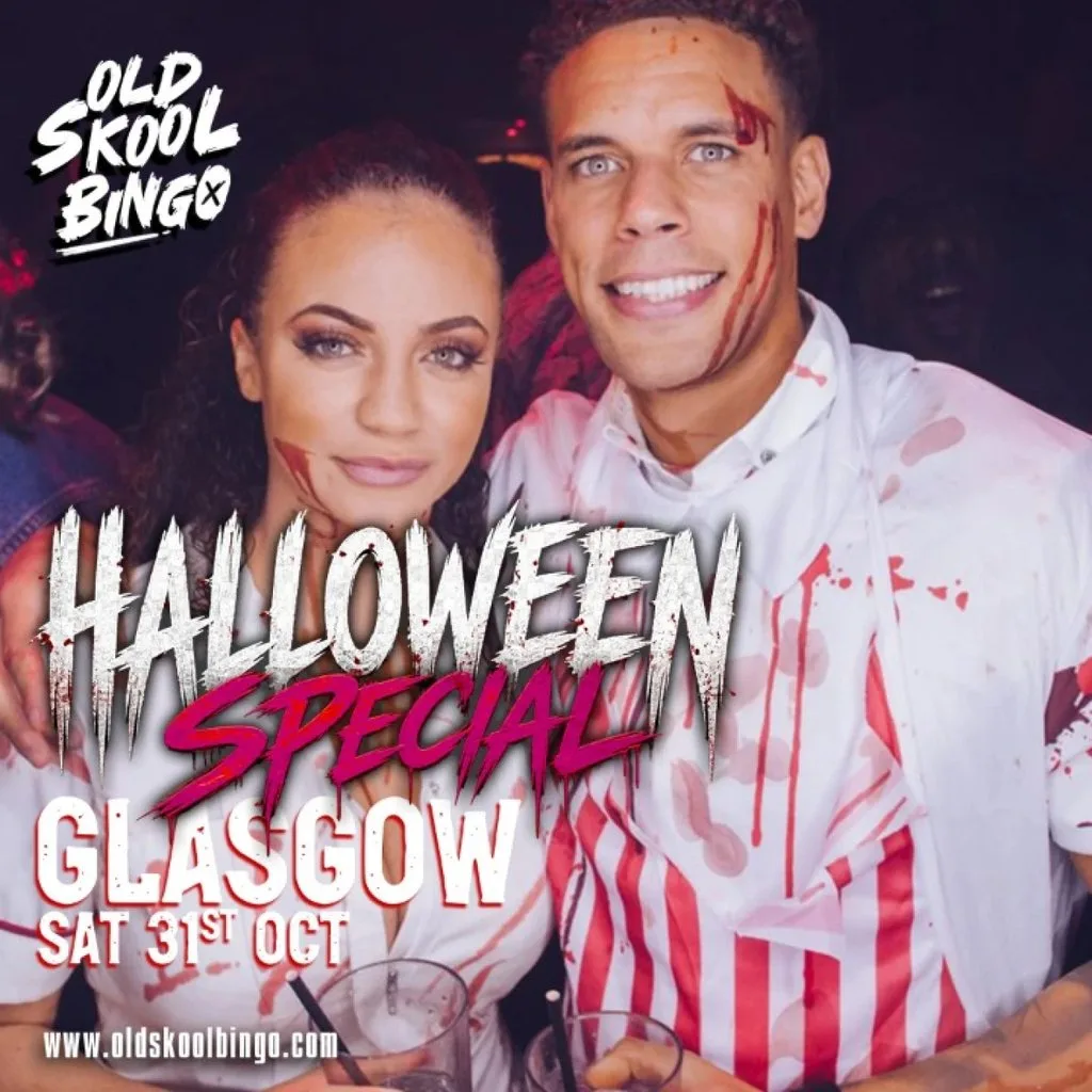 Old Skool Bingo Sat 31st October Halloween Special Glasgow at Manuka