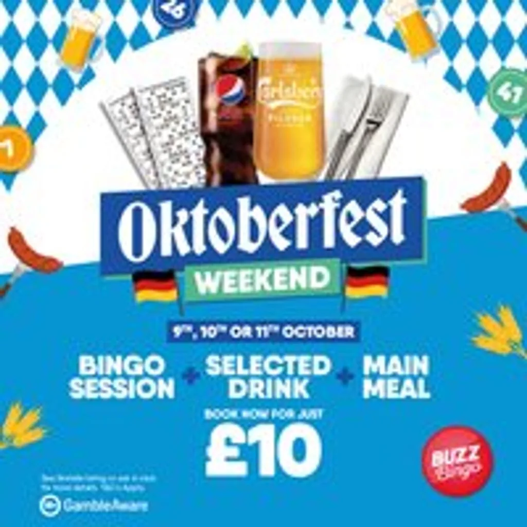 Oktoberfest - Buzz Bingo Bexleyheath at Buzz Bingo Bexleyheath