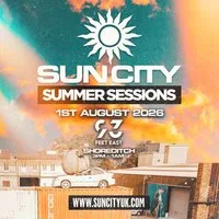 Sun City Day Party in Shoreditch at 93 Feet East