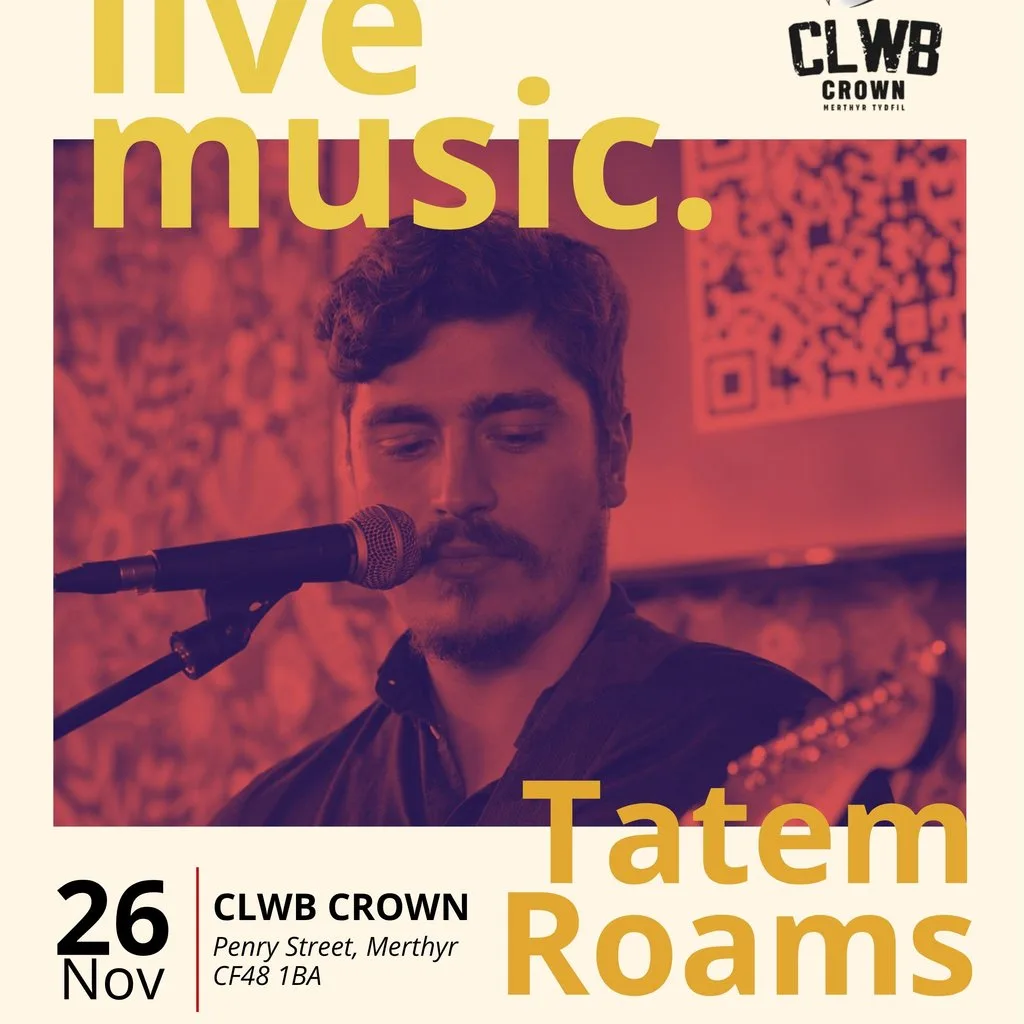 Tatem Roams LIVE at Clwb Crown