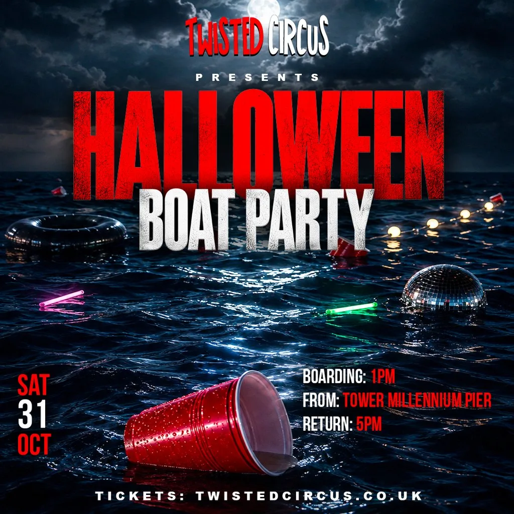HALLOWEEN ON THE THAMES | Sat 31st Oct at Tower Millenium Pier In London