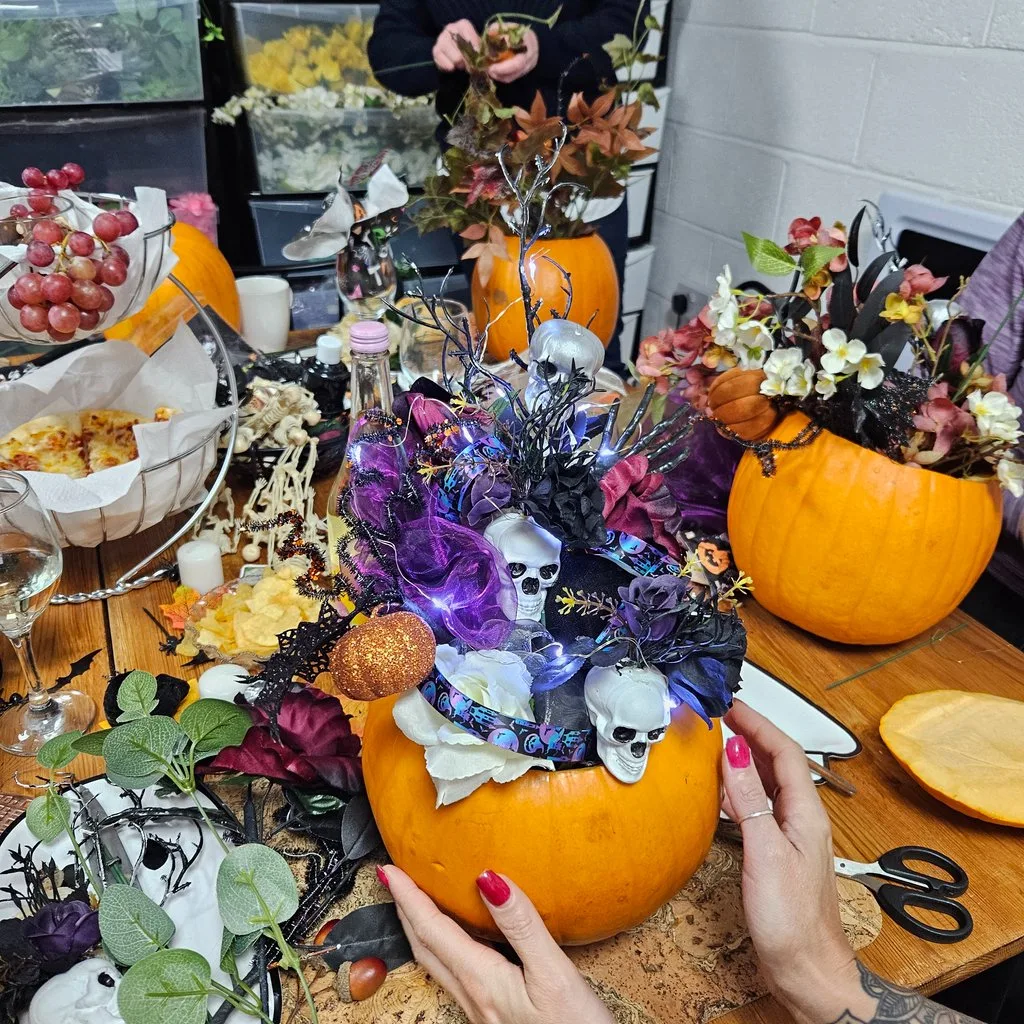 Pumpkin & Prosecco Workshop at Four Seasons Business Centre