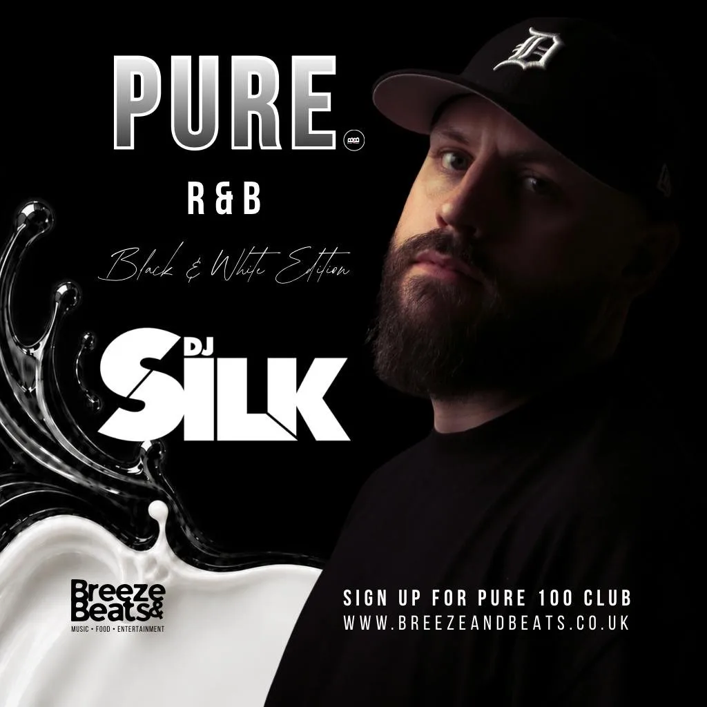 Breeze and Beats presents PURE.R&B.BLACK and WHITE EDITION at Hilton Garden Inn Potteries Way Stoke On Trent