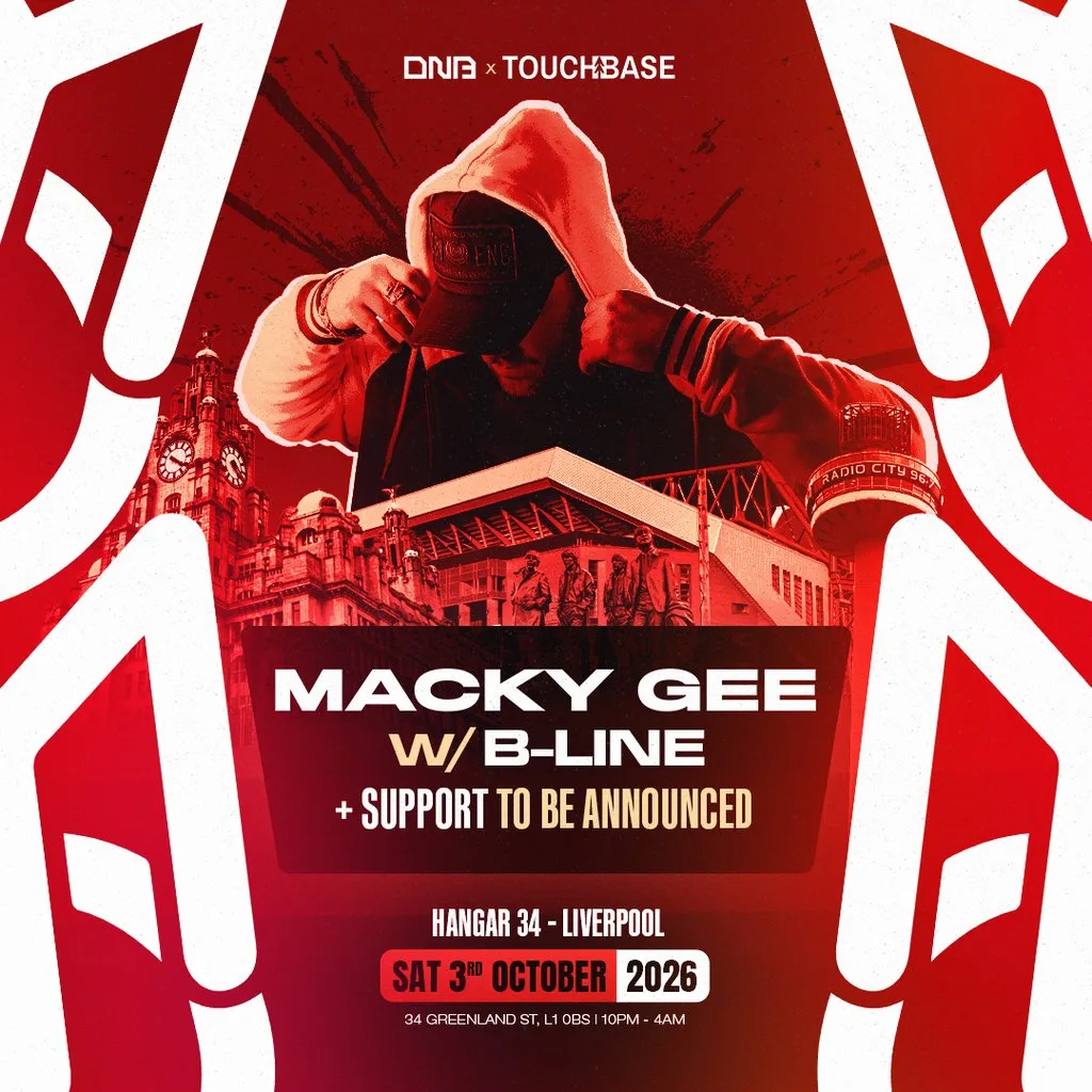 Macky Gee Liverpool THIS SATURDAY! at Hangar 34