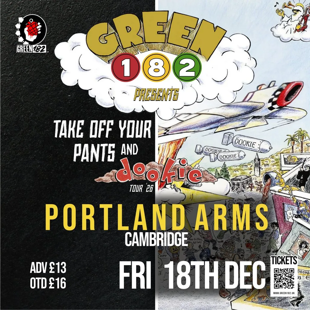 GREEN 182 Presents 'Take off your Pants and Dookie Tour 26'