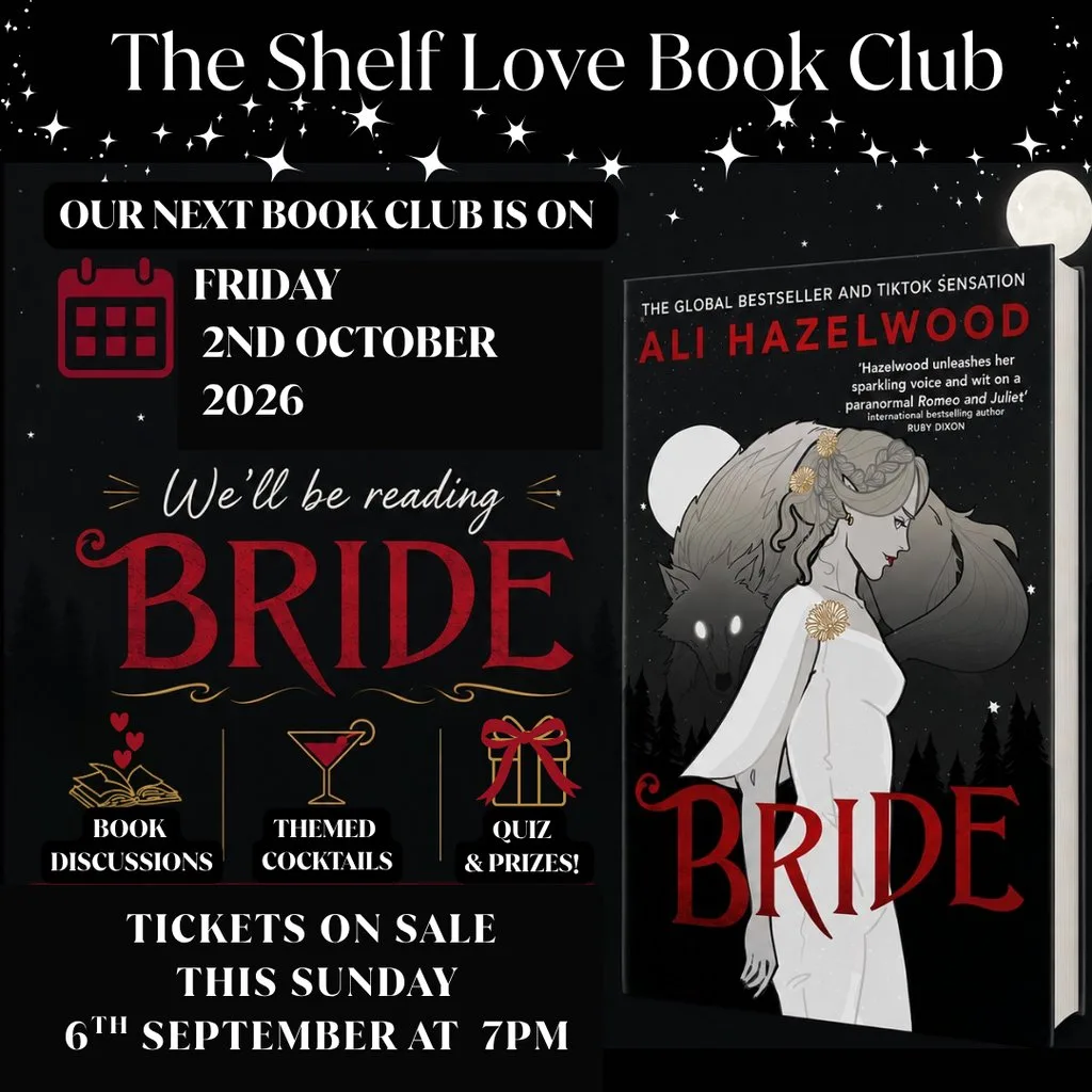 The Shelf Love Book Club at The Park Hotel Kilmarnock