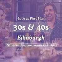 30s & 40s Singles Night @ Alchemist Edinburgh|Love at First Sign at The Alchemist George Street