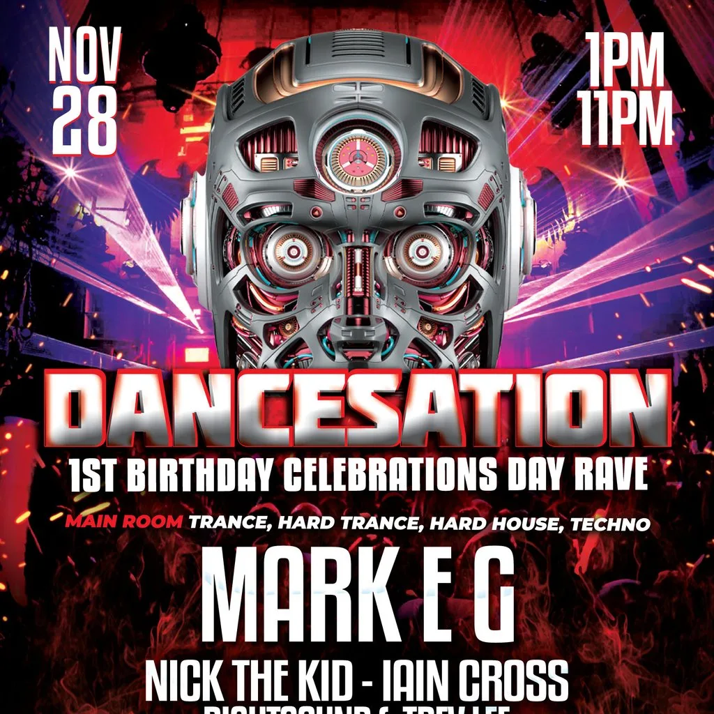 Dancesation 1st Birthday Party Celebrations Day rave