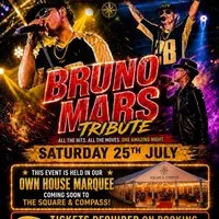 Bruno Mars - Tribute Act at The Square And Compass