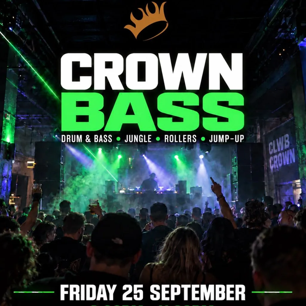 Crown Bass | DnB | Jungle | Rollers | Jump-Up at Clwb Crown