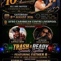 Mr &Mrs Williamson 10th Anniversary at Afro Caribbean Centre Liverpool
