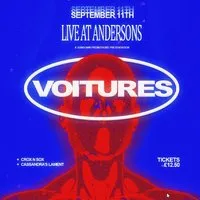 Voitures Headline Live at Anderson's at anderson's glasgow