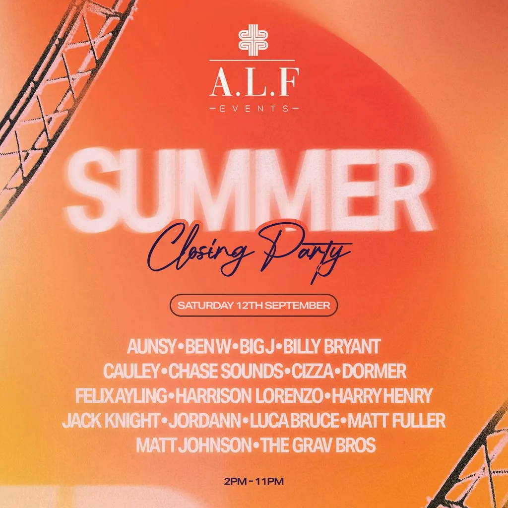 A.L.F Events Summer Closing Party at The Mulberry at The Mulberry