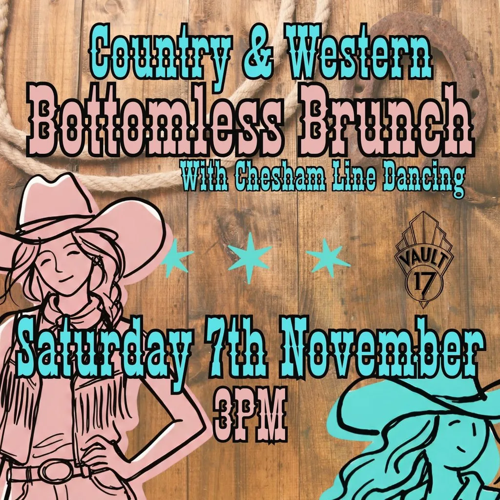 COUNTRY & WESTERN Bottomless Brunch at Vault 17