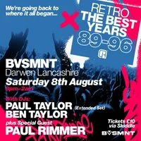 RETRO the BEST YEARS 89 to 96 at BVSMNT
