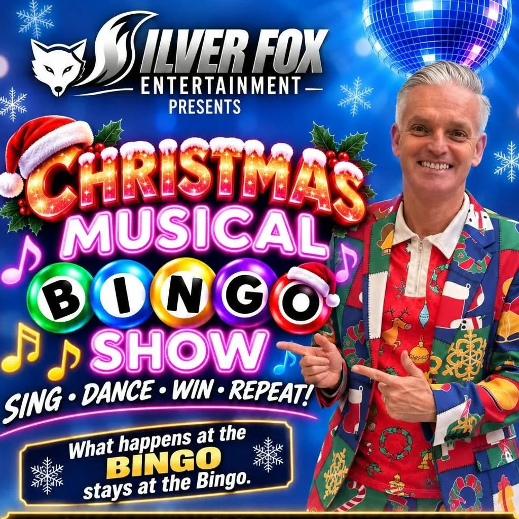The Silver Fox Christmas Musical Bingo Show at The Cosh Bar And Grill
