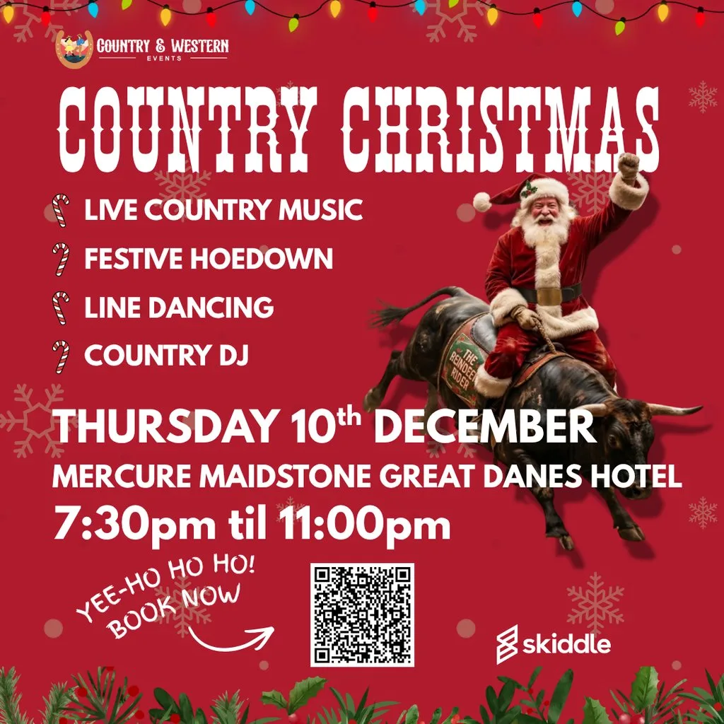 Maidstone Christmas Country Night at Mercure Maidstone Great Danes Hotel