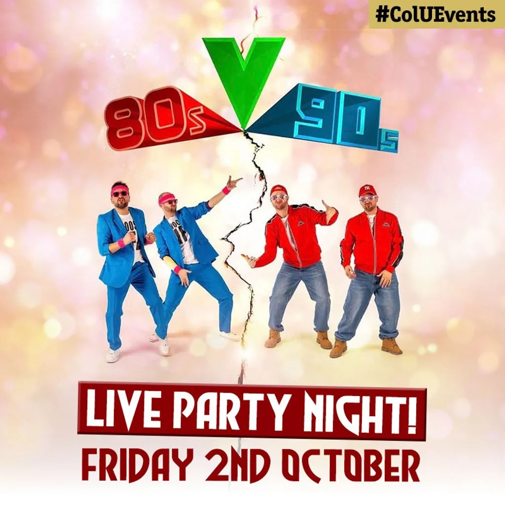 80's v 90's Live Party Night at JobServe Community Stadium