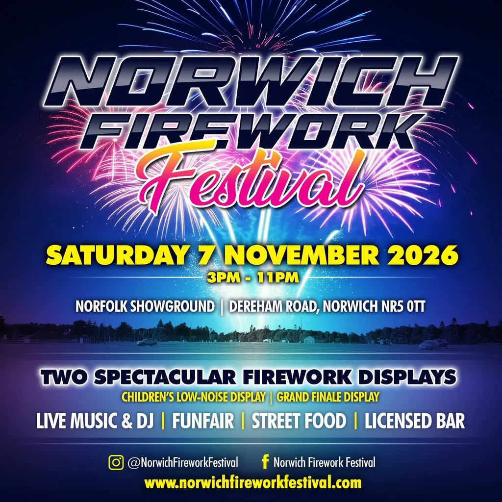 Norwich Firework Festival at Norfolk Showground