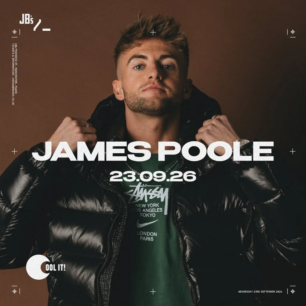 Cool It presents: James Poole | Joshua Brooks Manchester at Joshua Brooks
