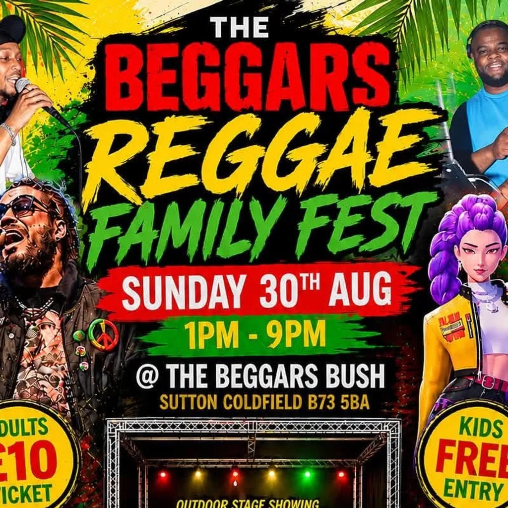 The Beggars Reggae Family Fest at The Beggars Bush