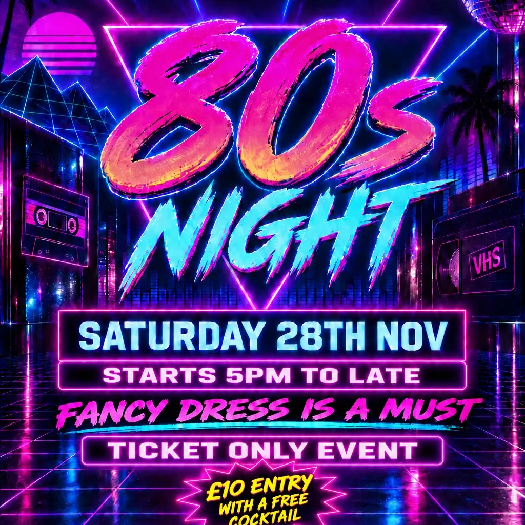 Fluid 80s special at Fluid