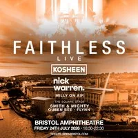 Faithless [LIVE] on Bristol Harbourside | Siren at Bristol Amphitheatre