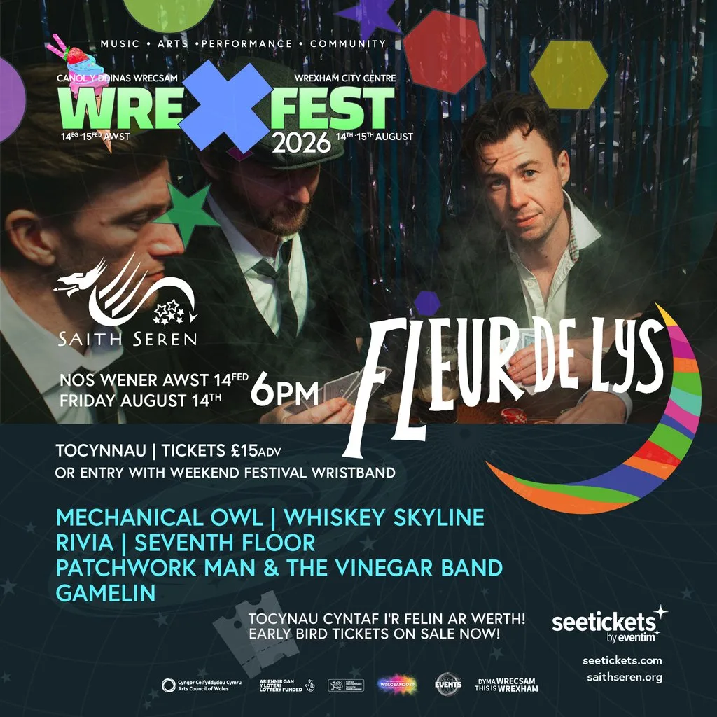 WREXFEST 2026 - Fleur de Lys plus guests at Saith Seren