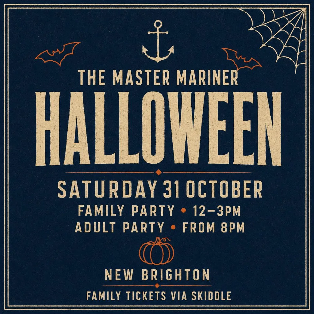 The Haunted Master Mariner: Family Halloween Party at The Master Mariner