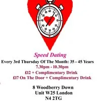 Speed Dating. 35 - 45 years. Thursdays at Creativity In Our Hands: Suzanne Asphall