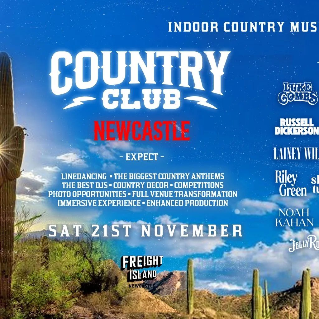 Country Club - Country Music Festival - Newcastle at Freight Island Newcastle