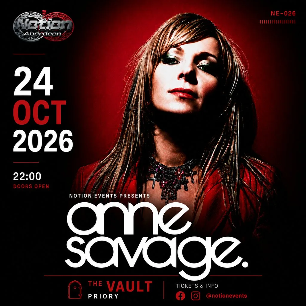 Notion Events Presents: Anne Savage
