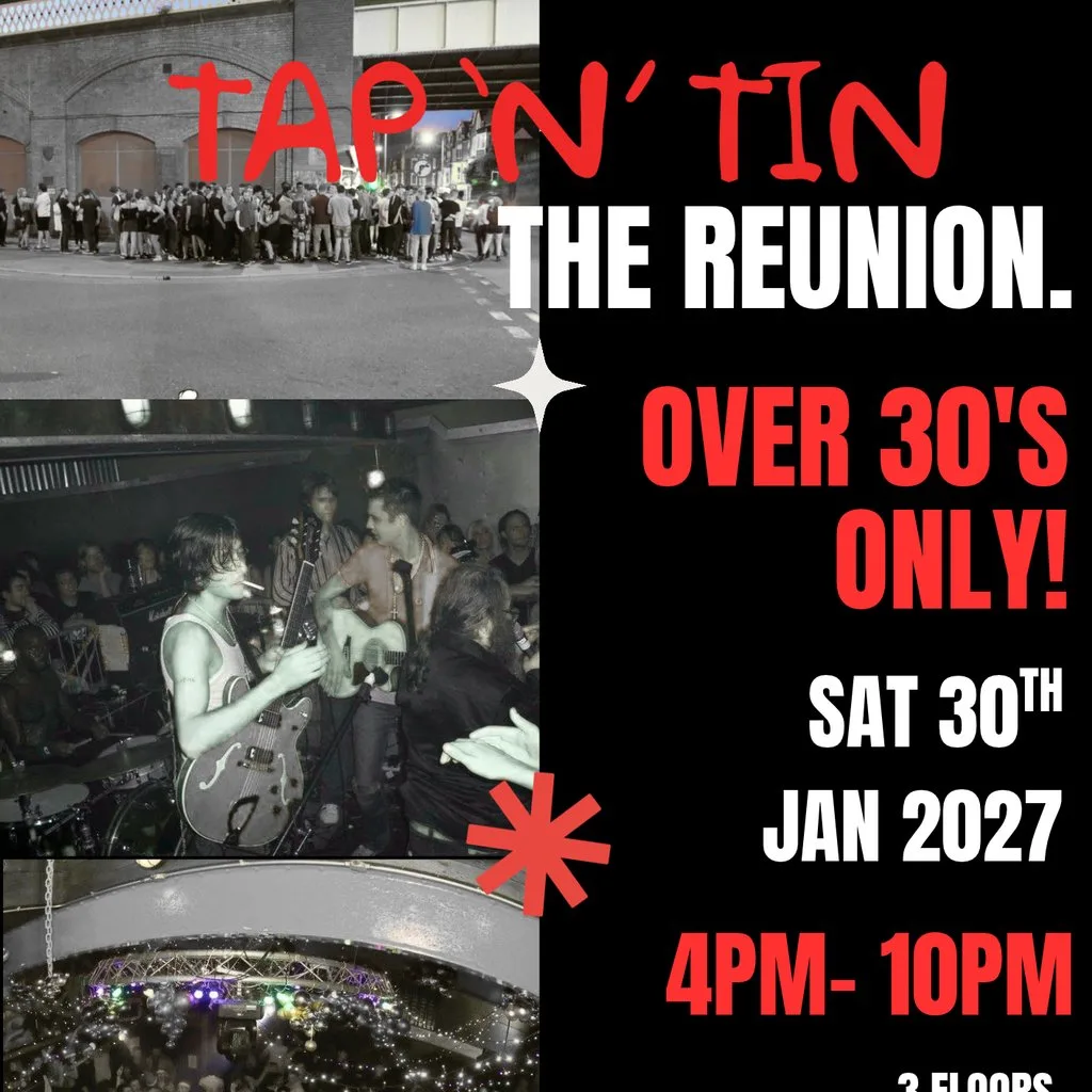 The Reunion! Over 30's Only! at Tap N Tin