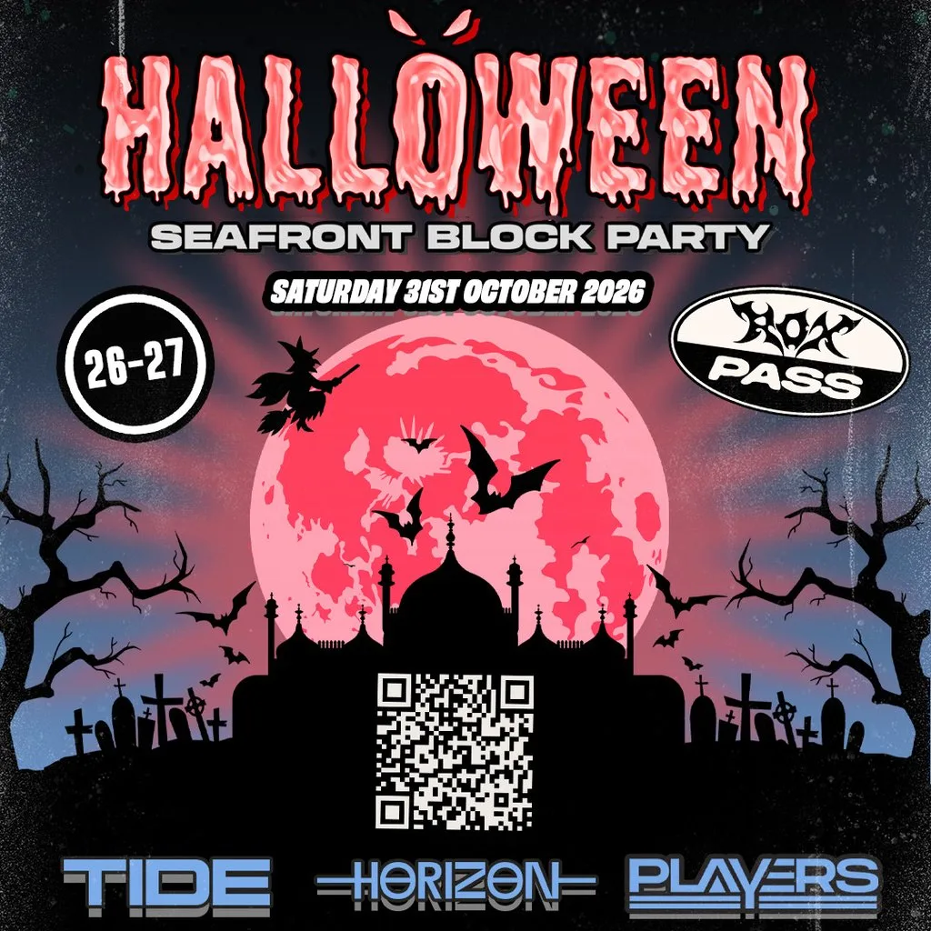 HALLOWEEN Seafront BLOCK PARTY 31.10.26 / 3 Venues / 1 Ticket