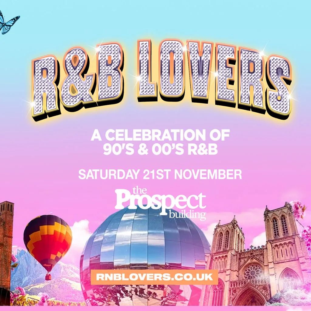 R&B Lovers - Saturday 21st November - The Prospect Building at The Prospect Building