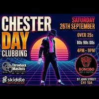 Throwback Masters Chester Over 25s Day Clubbing 80s 90s 00s at Bonobo Bar And Canteen