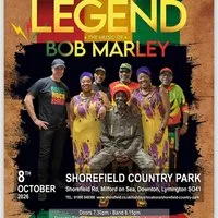 Legends live presents the music of Bob Marley at Shorefields at Shorefield Holidays Ltd