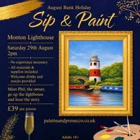 Monton Lighthouse Sip & Paint at The Monton Lighthouse